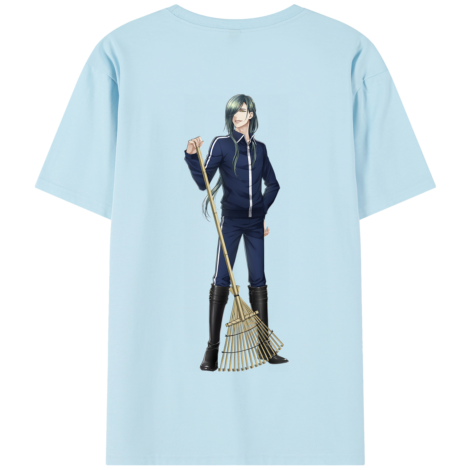 （画像用） 刀剣乱舞 Touken Ranbu 綿100％半袖Tシャツ（背面プリント）